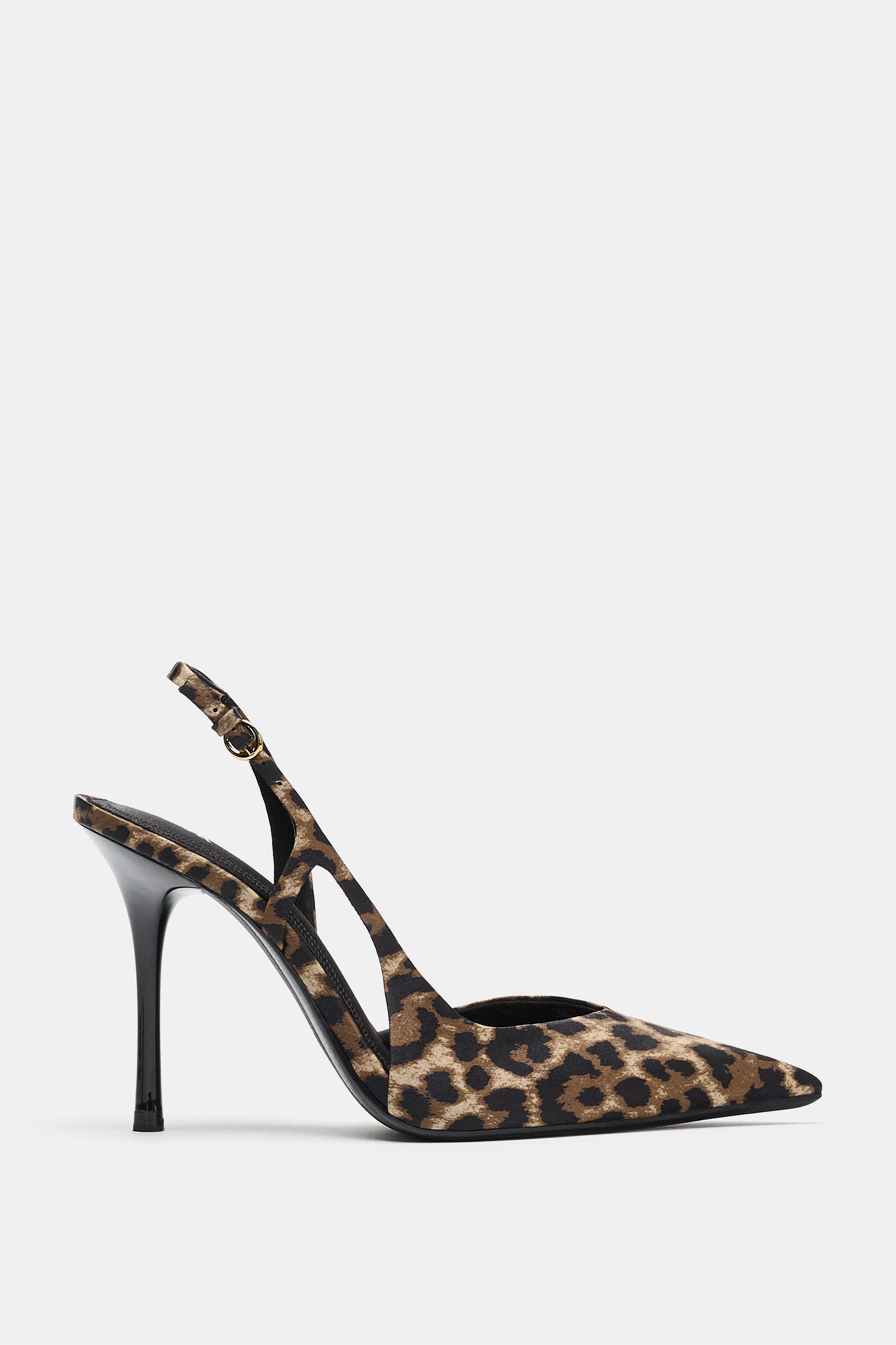 PRINTED HIGH HEEL SHOES